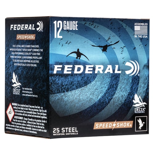 Federal WF143BBB Speed-Shok Waterfowl 12 Gauge 3